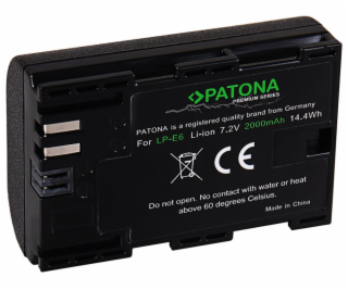 PATONA baterie pro foto Canon LP-E6 2000mAh Li-Ion Premium