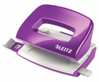 Mini děrovačka Leitz NeXXt 5060, purpurová