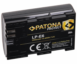 PATONA baterie pro foto Canon LP-E6 2000mAh Li-Ion Protect