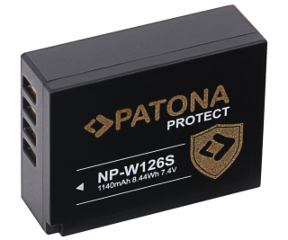 PATONA baterie pro foto Fuji NP-W126S 1140mAh Li-Ion Protect