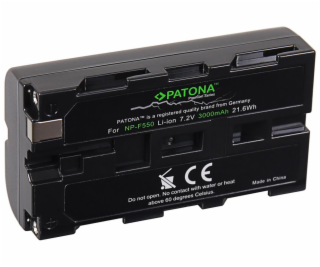 PATONA baterie pro foto Sony NP-F550 3000mAh Li-Ion 7,2V ...