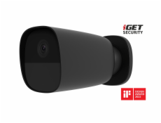 iGET SECURITY EP26 Black - WiFi bateriová FullHD kamera, IP65, samostatná i pro alarm M5-4G a M4, CZ