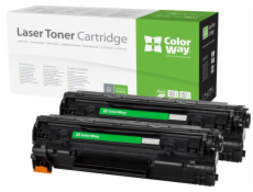 COLORWAY kompatibilní toner pro HP CE285A/ černý/ 2x 1600 stran/ Dual pack