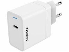 Sandberg USB-C AC Charger PD65W, EU, bílá