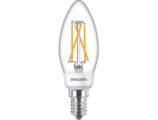 LED žárovka Philips Classic LEDCandle Dimmable E14 5-40W 2700/2500/2200K 230V B35 čirá  stmívatelná  P809754