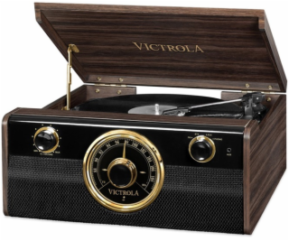 Victrola VTA-240B Gramofon hnedý