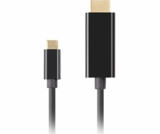 LANBERG CABLE USB-C(M)->HDMI(M) 0.5M 4K 60HZ BLACK