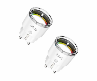 Smart sada zásuvek NOUS A1Z/2pack ZigBee Tuya