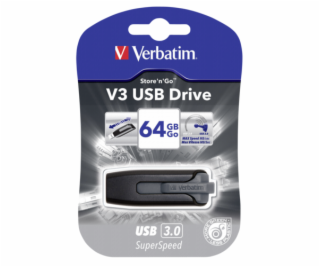 Verbatim Store n Go V3      64GB USB 3.0 grey