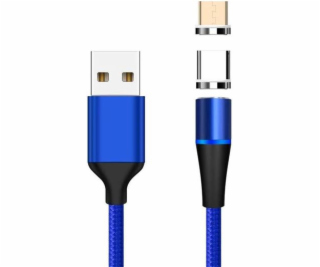 PremiumCord Magnetický micro USB a USB-C nabíjecí a datov...