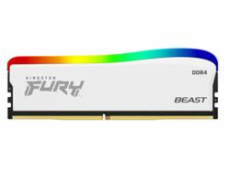 KINGSTON FURY Beast RGB 32GB DDR4 3200MHz / CL16 / DIMM / Bílá / Kit 2x 16GB