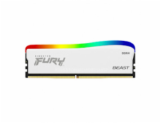 KINGSTON FURY Beast RGB 8GB DDR4 3600MHz / CL17 / DIMM / Bílá