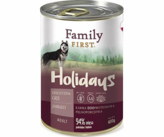 FAMILY FIRST Adult Lamb with brambory - Wet dog food - 400 g