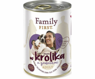 FAMILY FIRST Adult Beef with mrkva - Wet dog food - 200 g