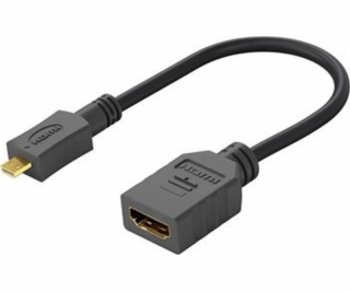 PremiumCord Flexi adaptér HDMI Typ A samice - mini HDMI T...