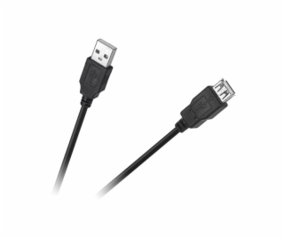 Kabel CABLETECH Eco-Line 1x USB konektor - 1x USB zdířka 1m