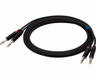 SSQ JSJS1 SS-1456 Cable 2x Jack Stereo - 2x Jack Stereo 1...