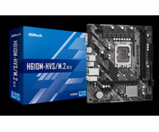 ASRock H610M-HVS/M.2 R2.0 / LGA1700 / Intel H610 / 2x DDR...