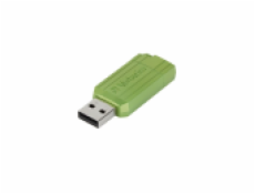 128GB USB Flash 2.0 PIN STRIPE Store&apos;n&apos;Go, eukalyptově zelená