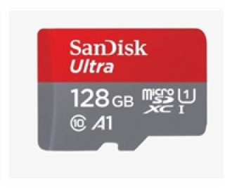 SanDisk MicroSDXC karta 128GB Ultra (140 MB/s, A1 Class 1...