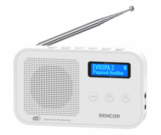 SRD 7200 W DAB+/FM SENCOR