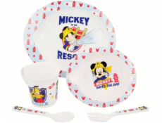 Mickey Mouse - Veľká sada riadu do mikrovlnnej rúry (5 ks) univerzálna