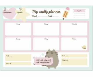 Pusheen Planner tygodniowy z kolekcji Foodie