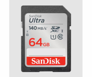 SanDisk Ultra SDXC 64GB 140MB/s Class10 UHS-I