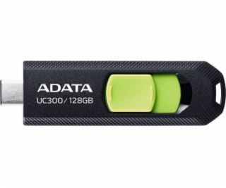 128GB ADATA UC300 USB 3.2 čierna/zelená ACHO-UC300-128G-RBK/