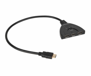 Přepínač 3x HDMI - 1x HDMI CABLETECH ZLA0310