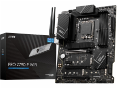 MSI PRO Z790-P WIFI / Intel Z790 / LGA1700 / 4x DDR5 / 4x M.2 / HDMI / DP / USB-C / WiFi / ATX