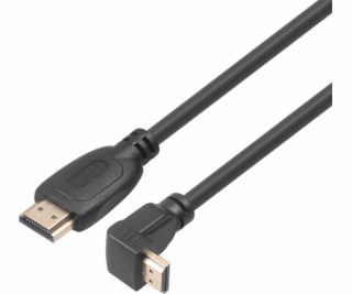 HDMI V 2.0 káblové zlato - rozložené 1,8 m uhlové