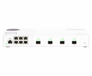 QNAP řízený switch 10port QSW-M2108-2C (6x 2,5GbE RJ45 + ...