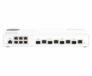 QNAP řízený switch 10port QSW-M2108-2C (6x 2,5GbE RJ45 + ...