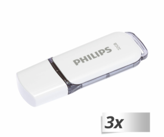 Philips USB 2.0 3-Pack      32GB Snow Edition Shadow Grey