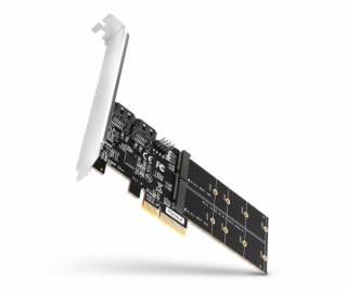 AXAGON PCES-SA4M2, PCIe řadič - 2x interní SATA 6G port +...