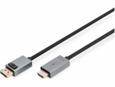 Kábel adaptér DisplayPort - HDMI 4K 30Hz DP/HDMI M/M 3m