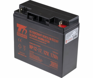 Akumulátor T6 Power NP12-17, 12V, 17Ah