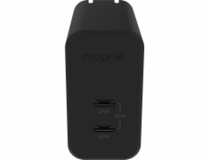 Mophie Charger Mophie Gan Charger Dual Charger s dvojitým USB-C 67W (biela)