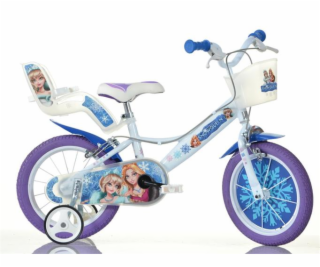 Dětské jízdní kolo Dino Bikes 144GLN SNOW QUEEN 14  dívčí