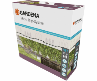 Gardena Micro-Drip-System Set Hecke/Sträucher 25m