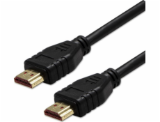 Kábel HDMI - HDMI 2m czarny