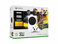 XBOX Series S - 512GB + Holiday Bundle Fortnite Points & Rocket League Points & FallGuys Points