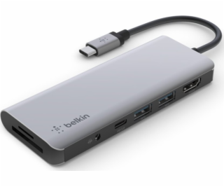 Belkin INC009BTSGY Belkin USB-C 7v1 Multimedia Hub