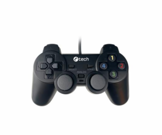 C-TECH Gamepad Callon pro PC/PS3, 2x analog, X-input, vib...