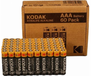 Kodak XTRALIFE alkaline AAA battery (60 pack)