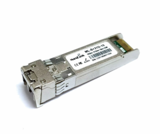 MaxLink 10G SFP+ optický modul, SM, 1310nm, 10km, 2x LC k...