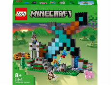 LEGO Minecraft 21244 Der Schwert-Außenposten