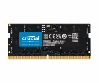 Crucial 16GB DDR5-5600 SODIMM CL46 (16Gbit)