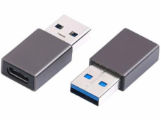 Adaptér C-TECH USB 3.2 Type-C na USB A (CF/AM)